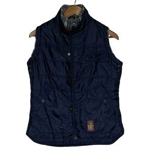 Sis Baker Equestrian Size Small Navy Vest